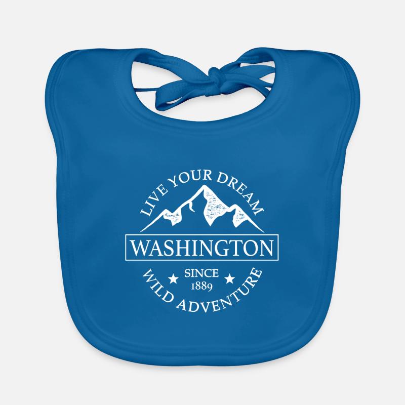 Washington State Organic Baby Bibs
