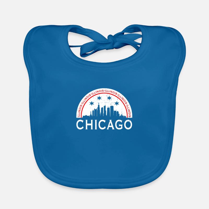 Chicago Bavoir bio Bébé