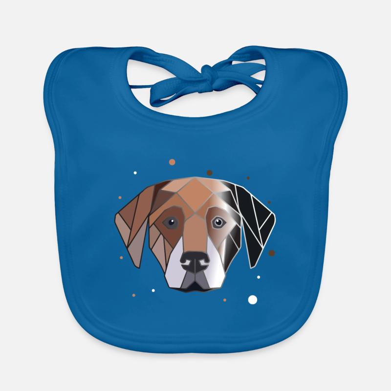 Polygone de chien Bavoir bio Bébé