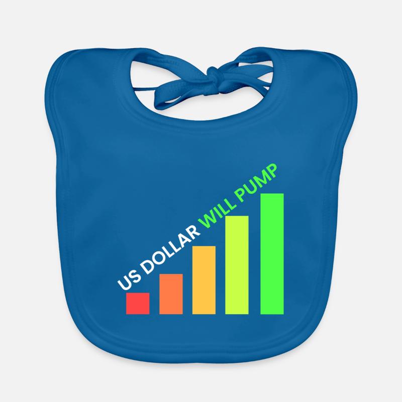 US Dollar wird pumpen Baby Bio-Lätzchen