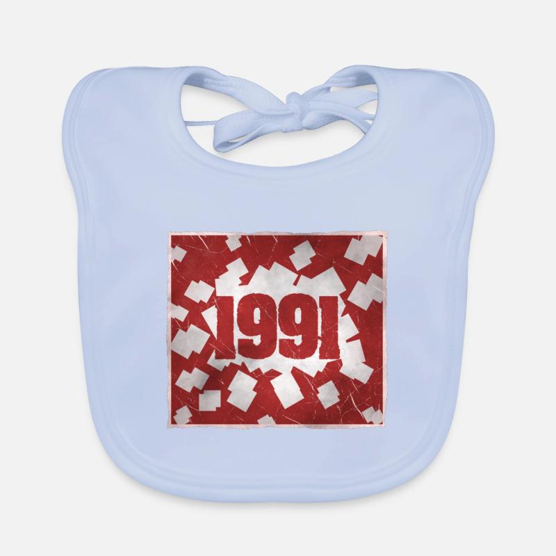 Né en 1991 Bavoir bio Bébé