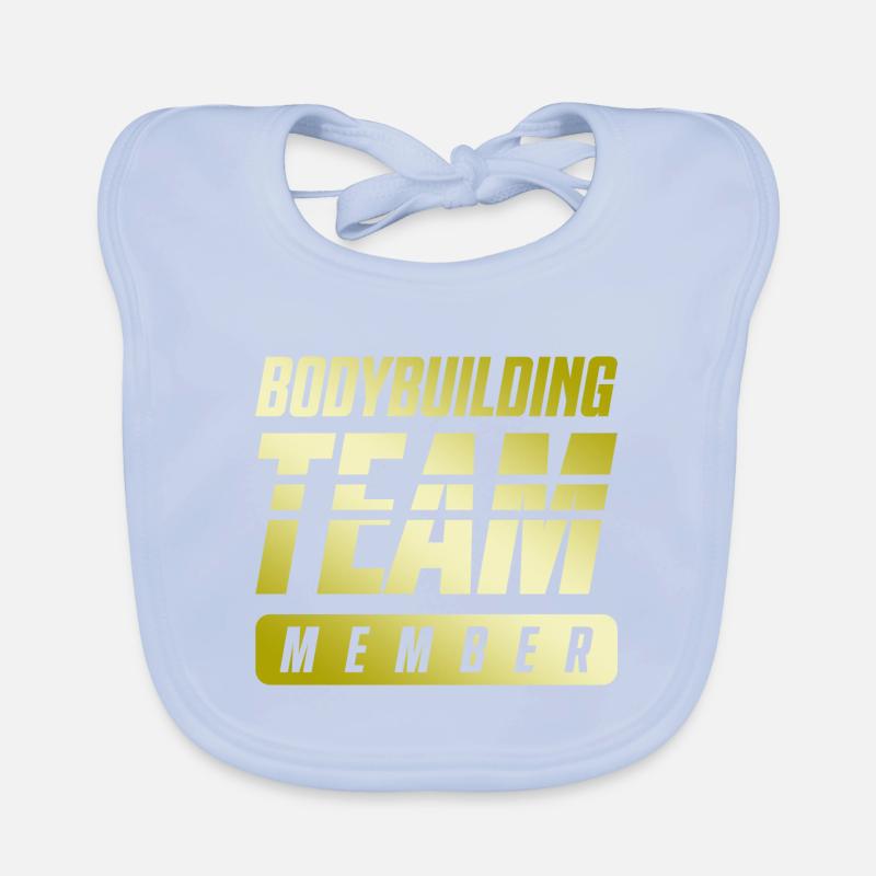 Équipe de musculation Bavoir bio Bébé