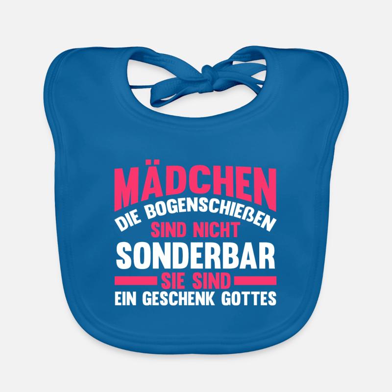 Bogen Bogenschütze Bogensport Bogenschießen Baby Bio-Lätzchen