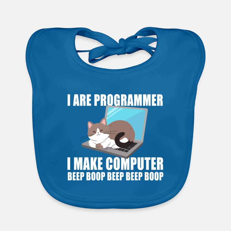 Je suis programmeur Bavoir bio Bébé