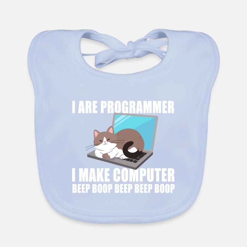 Je suis programmeur Bavoir bio Bébé