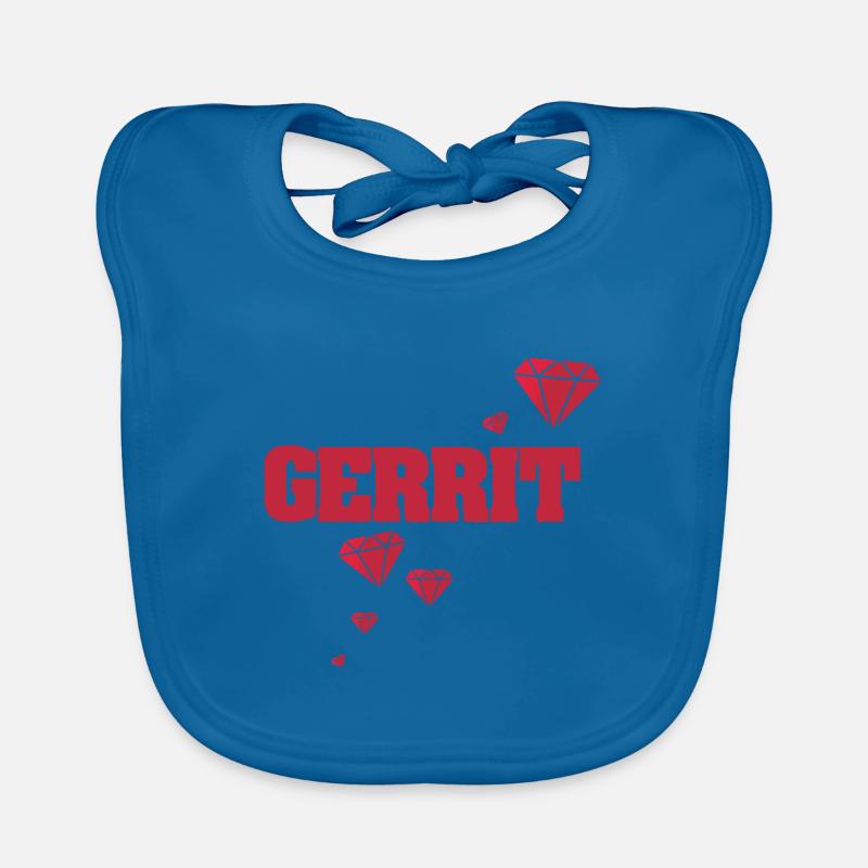 Geschenk für Gerrit Baby Bio-Lätzchen
