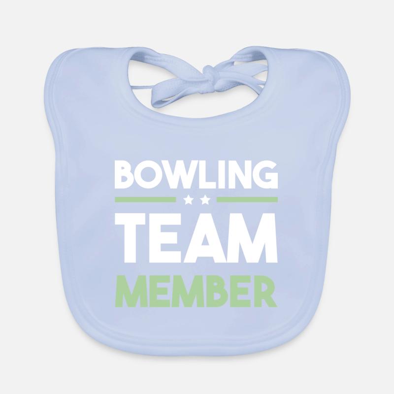 Bowling Team Baby Bio-Lätzchen