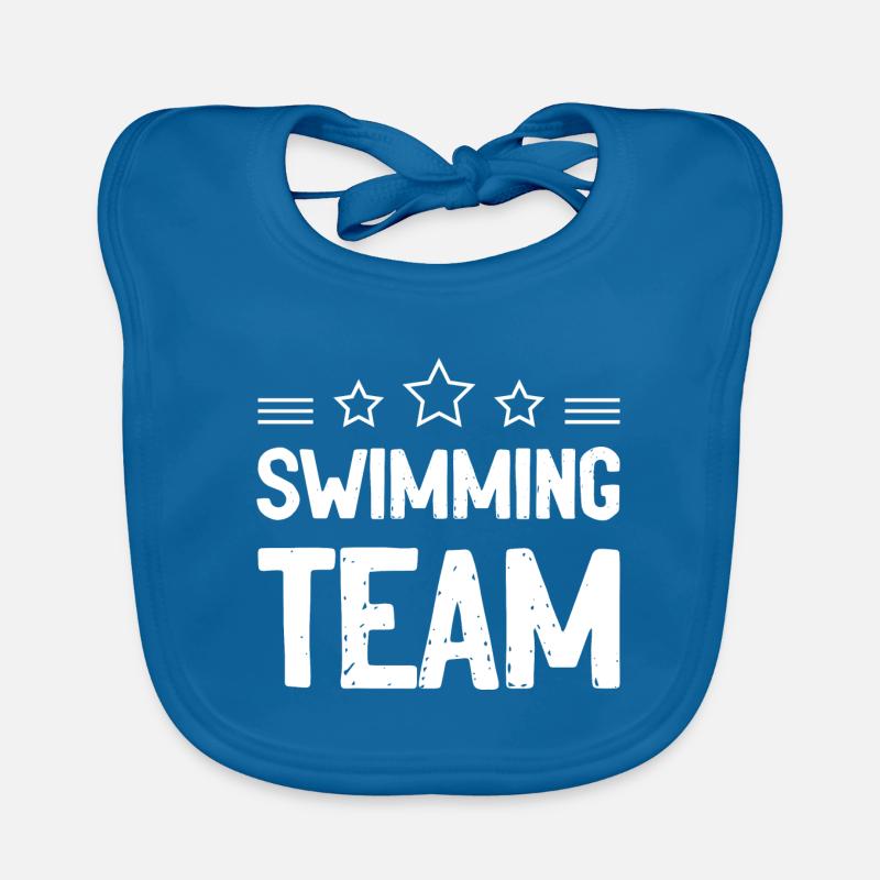 Équipe de natation Bavoir bio Bébé