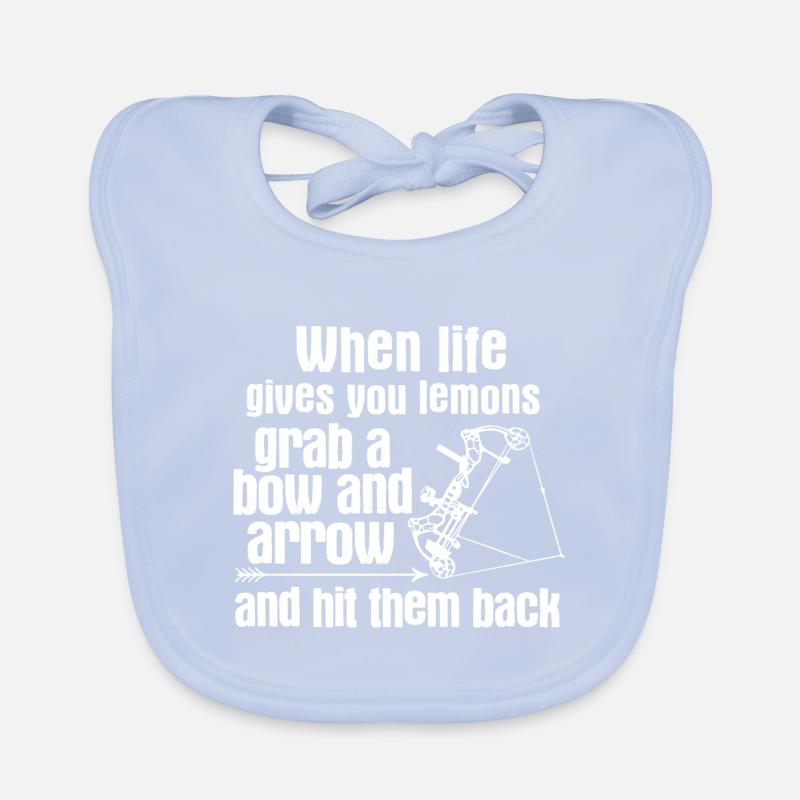 Bogenschießen Archery Baby Bio-Lätzchen