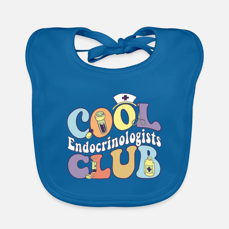 Cool Endocrinologists Club Endocrinology Squad Baby Bio-Lätzchen