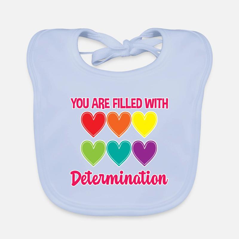 Vous êtes rempli de détermination 4 Bavoir bio Bébé