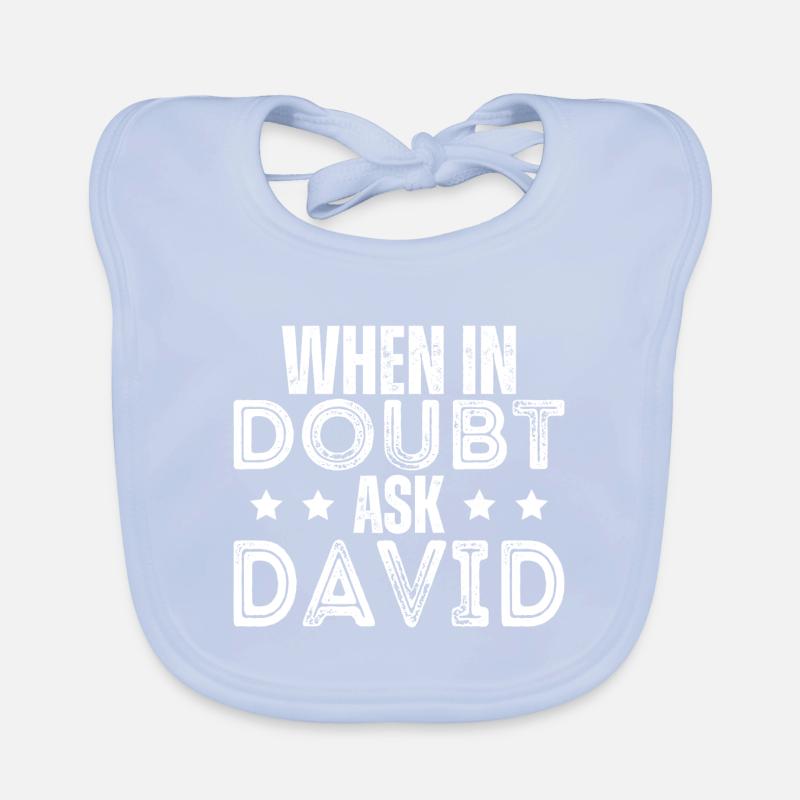 When In Doubt Ask David Organic Baby Bibs