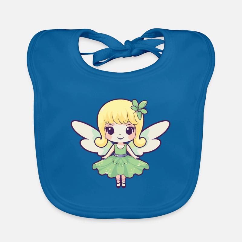 Fairy Comic Cute Organic Baby Bibs