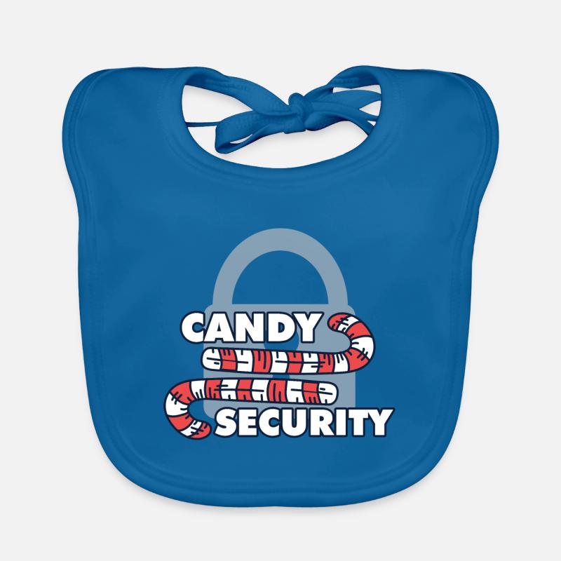 Candy Security Mom Dad Matching Birthday Costume Organic Baby Bibs