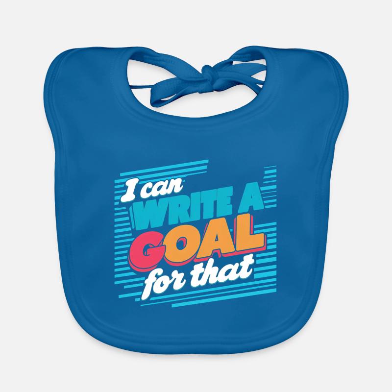 I Can Write A Goal For That 14 Organic Baby Bibs