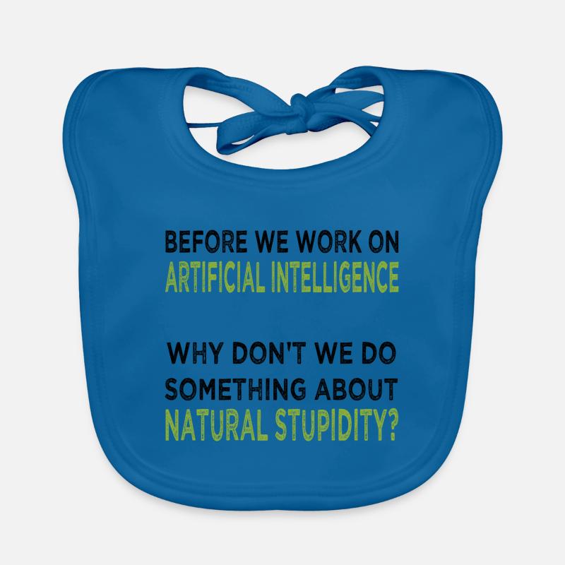 Intelligence artificielle Bavoir bio Bébé