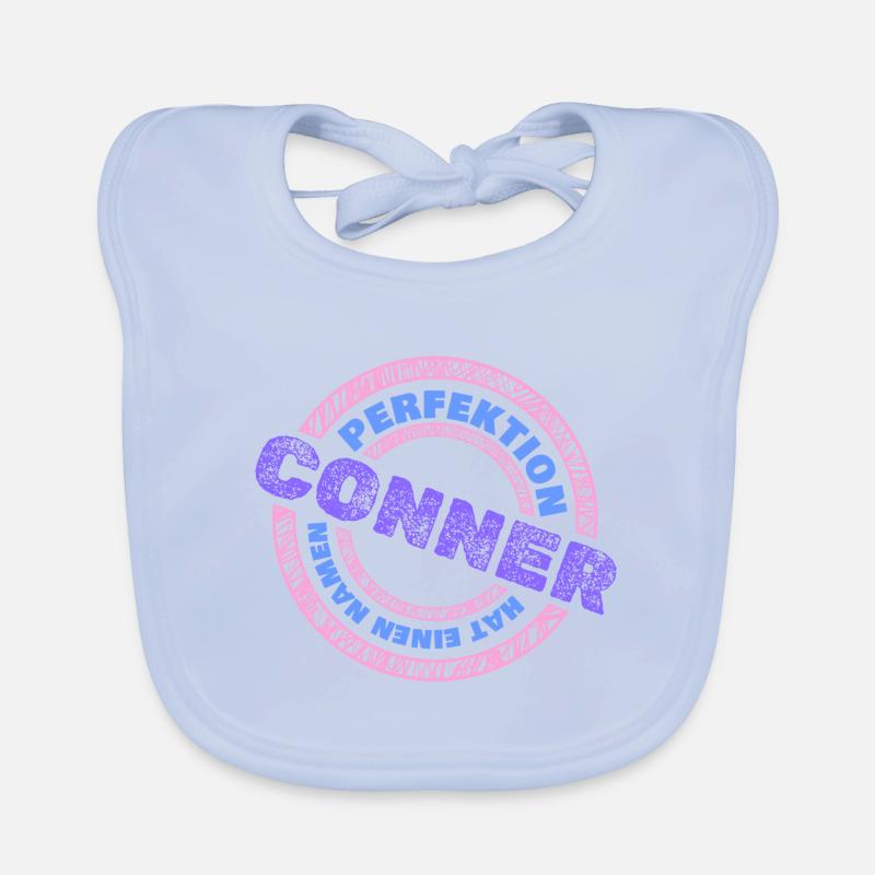 Conner as Conner Organic Baby Bibs