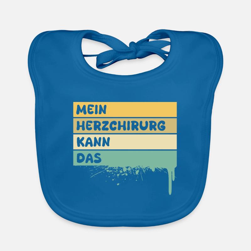 Herzchirurg Baby Bio-Lätzchen