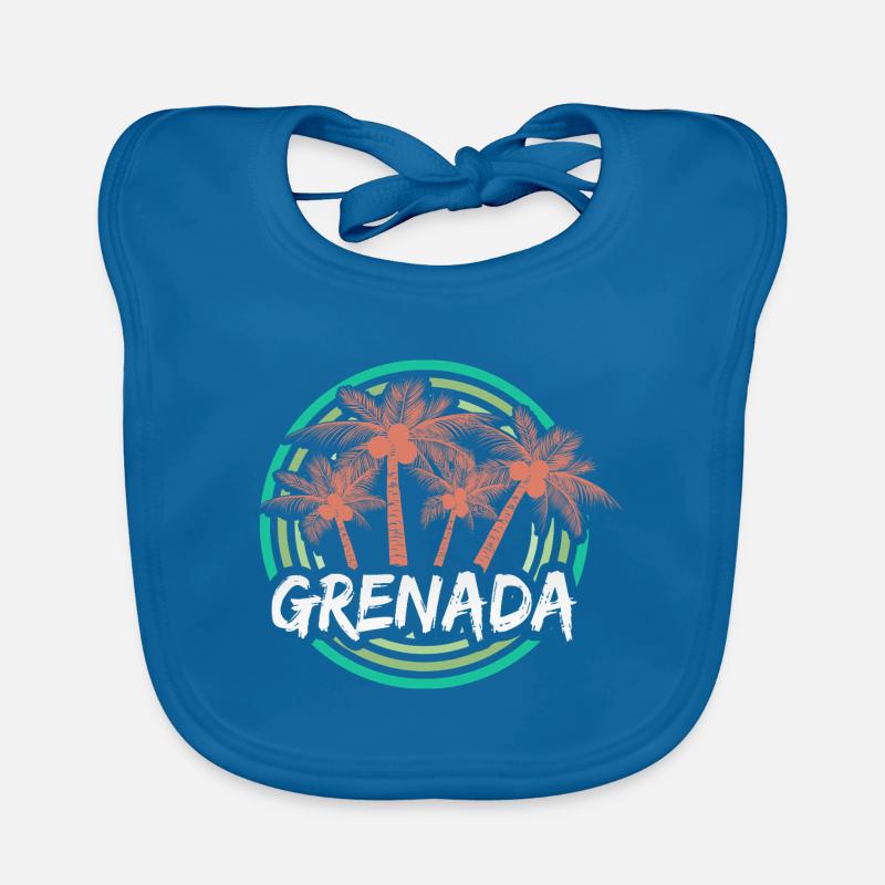 Gift for Grenada Organic Baby Bibs