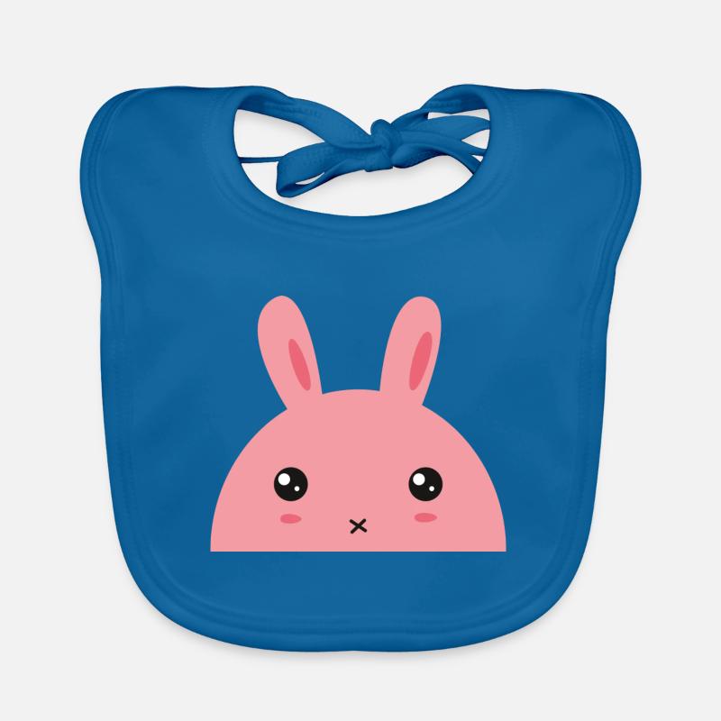 Rabbit - Cute Rabbit Organic Baby Bibs