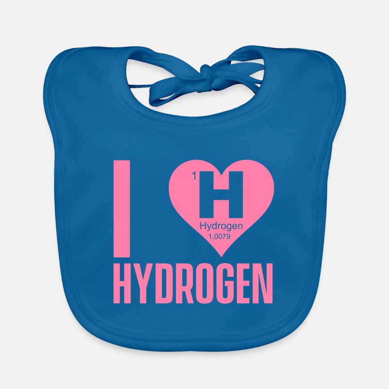 J’adore les dictons hydrogène carburant hydrogène Bavoir bio Bébé