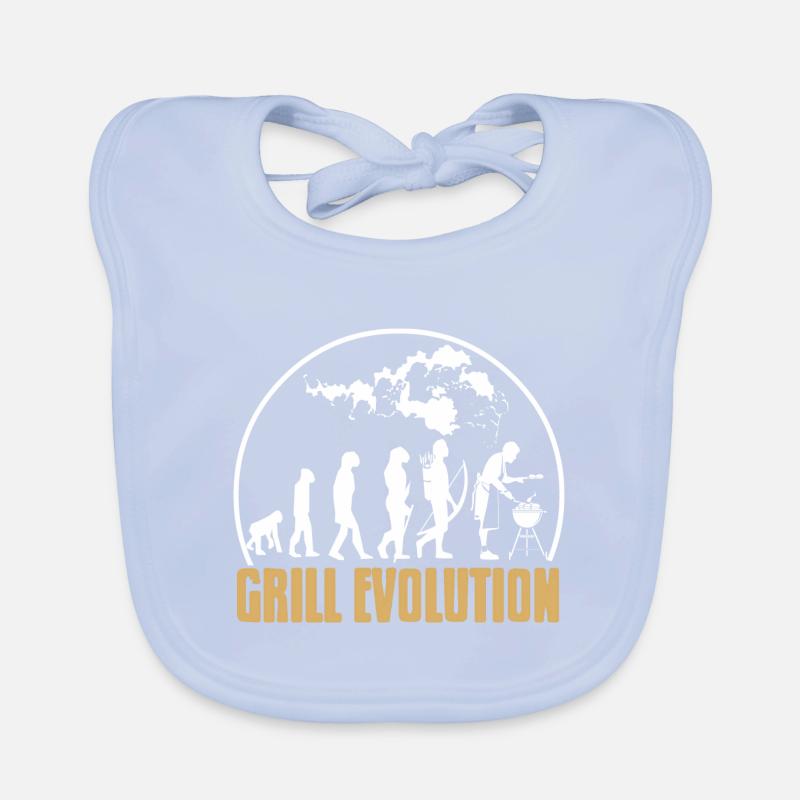 Grill Evolution Awesome Grilling T-Shirt Cadeau Bavoir bio Bébé