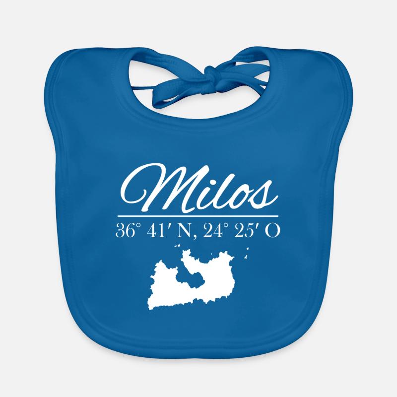 Milos coordonne la conception avec la silhouette Bavoir bio Bébé