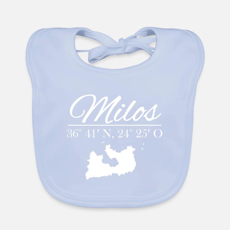 Milos coordonne la conception avec la silhouette Bavoir bio Bébé
