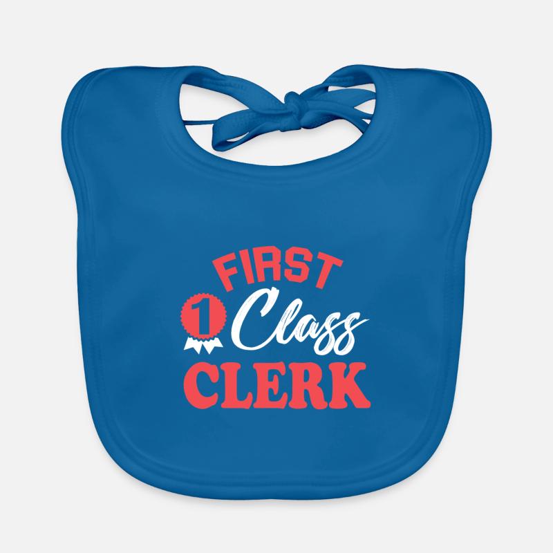 First-class clerks Organic Baby Bibs