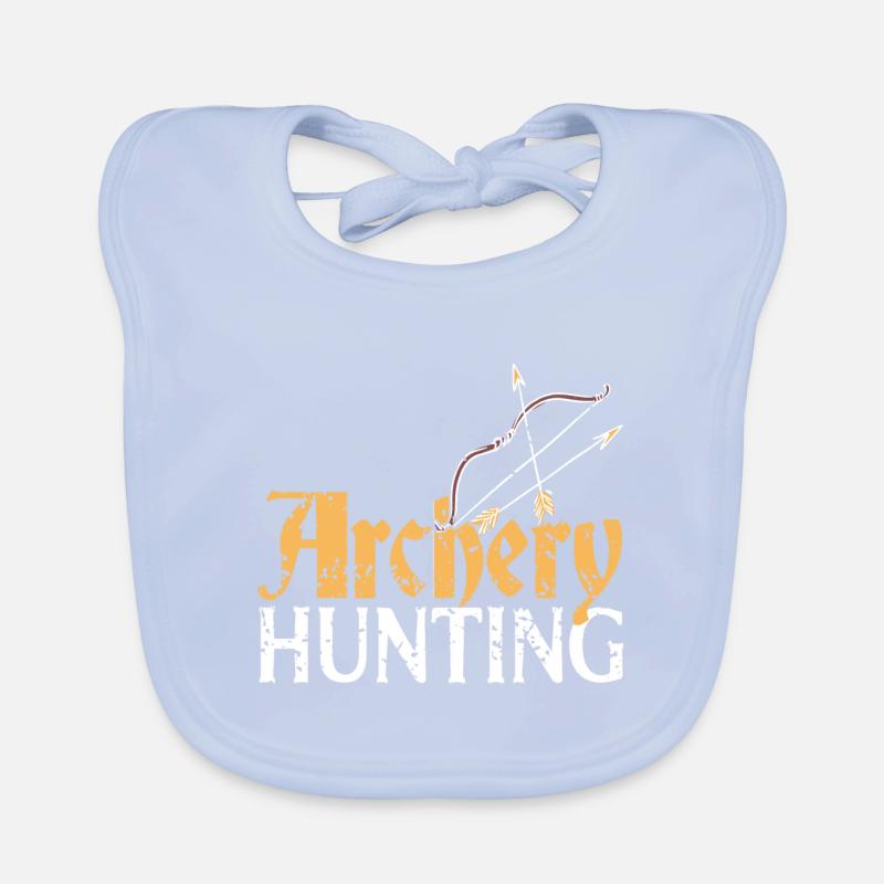 Archery Hunting Cool Bow Arrow Hunter Designs Baby Bio-Lätzchen