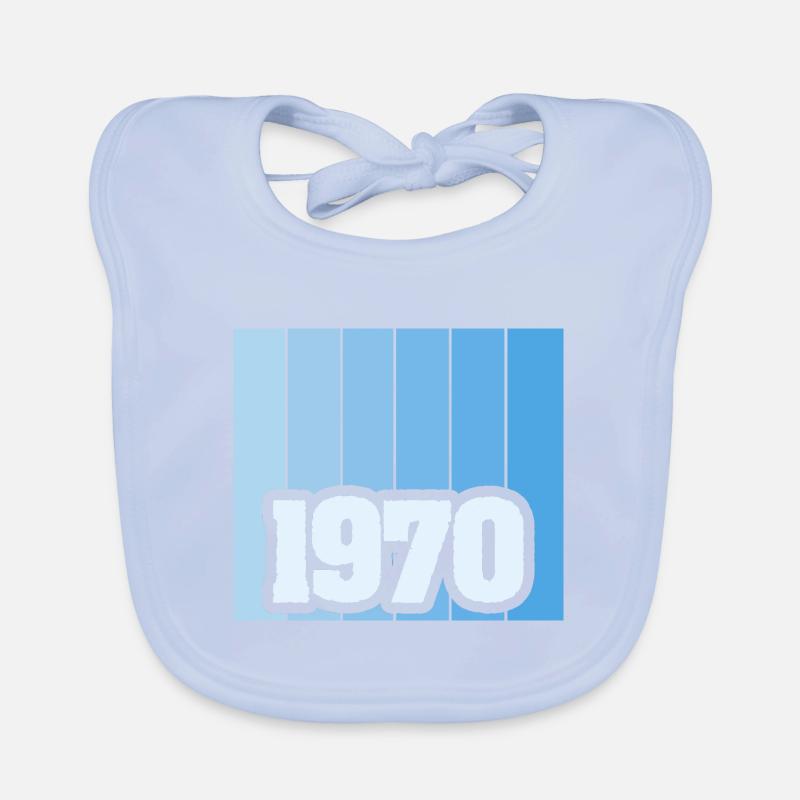 Né en 1970 Bavoir bio Bébé