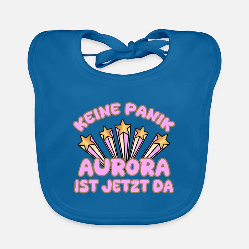 Woman's name Aurora Organic Baby Bibs