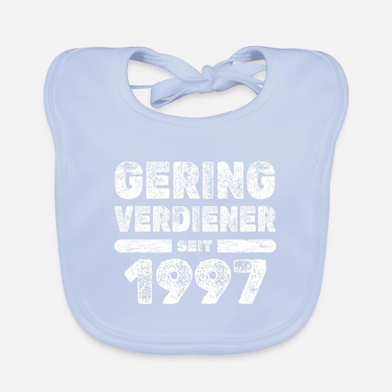 Born in 1997 Organic Baby Bibs
