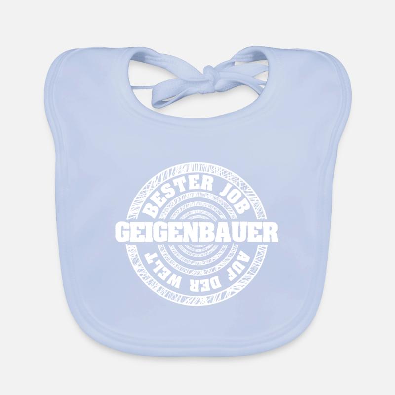 Métier de luthier Bavoir bio Bébé