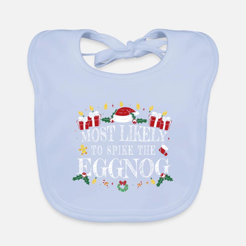 Am ehesten wird der Eierlikör aufgespießt Baby Bio-Lätzchen