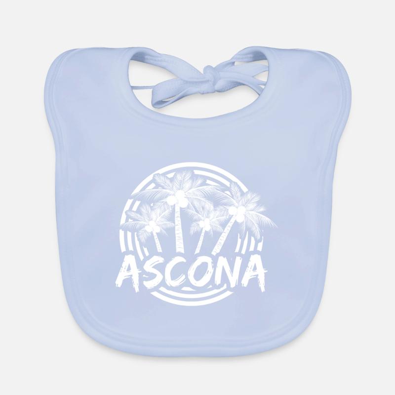 Ascona als Urlaub Baby Bio-Lätzchen
