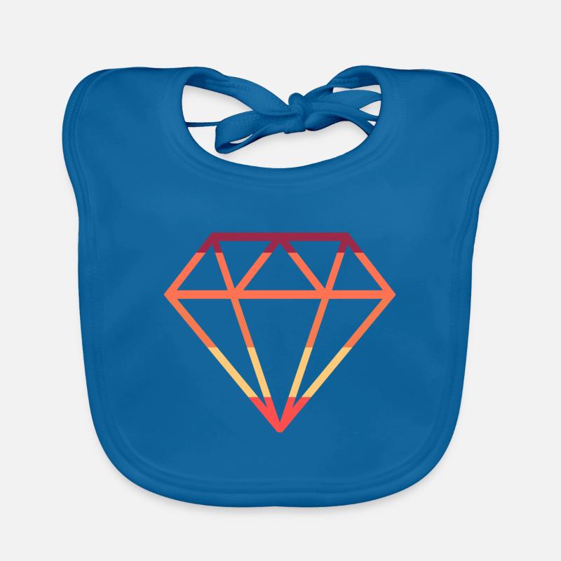 Diamant Bavoir bio Bébé