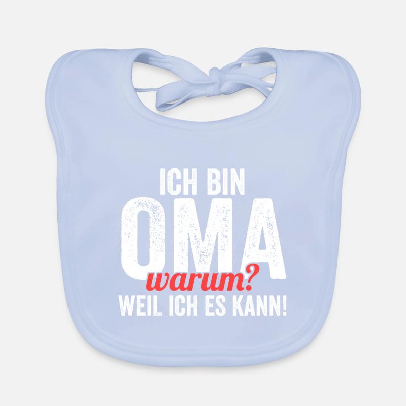 Großmutter Großmama Omi Oma Baby Bio-Lätzchen