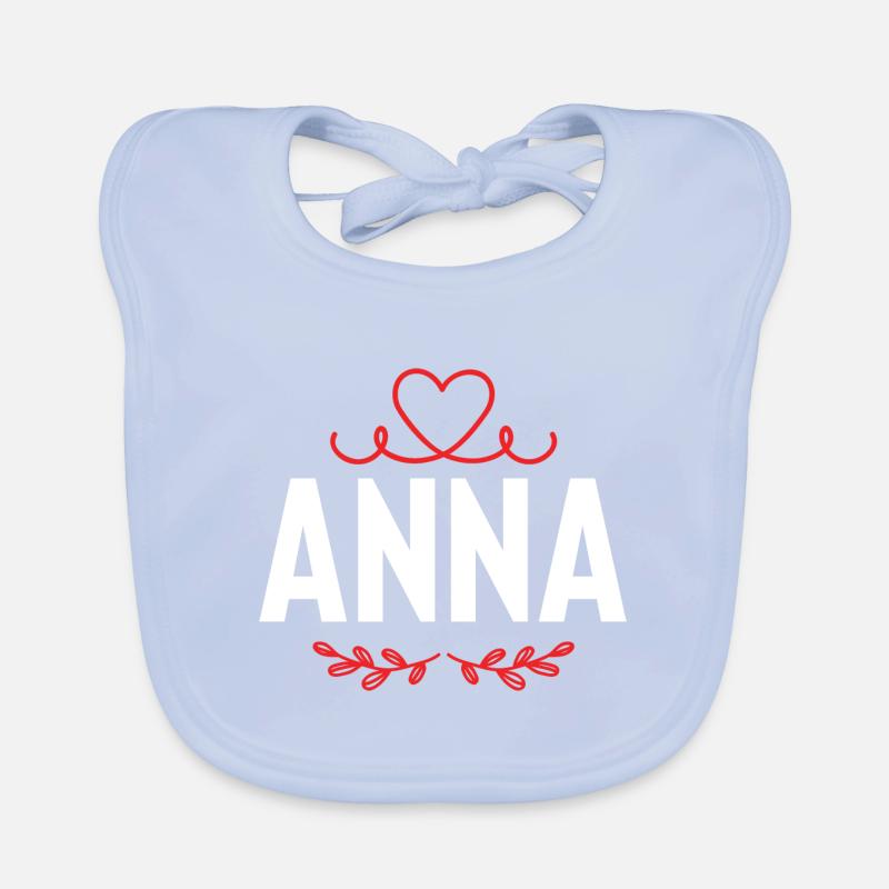 Anna Organic Baby Bibs