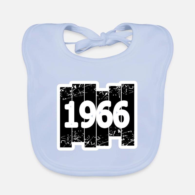 Année 1966 Bavoir bio Bébé