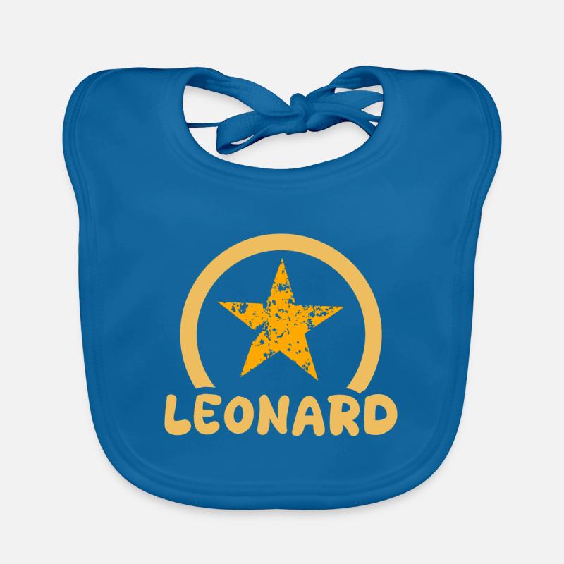 Gift for Leonard Organic Baby Bibs