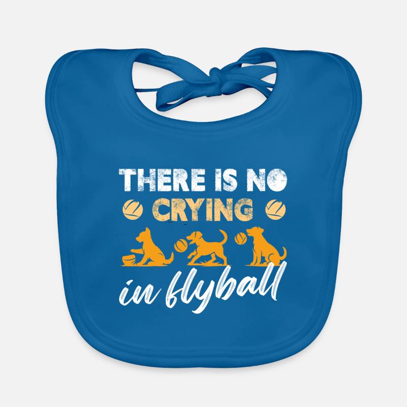 il n’y a pas de pleurs au flyball Conception d’un flyball Bavoir bio Bébé
