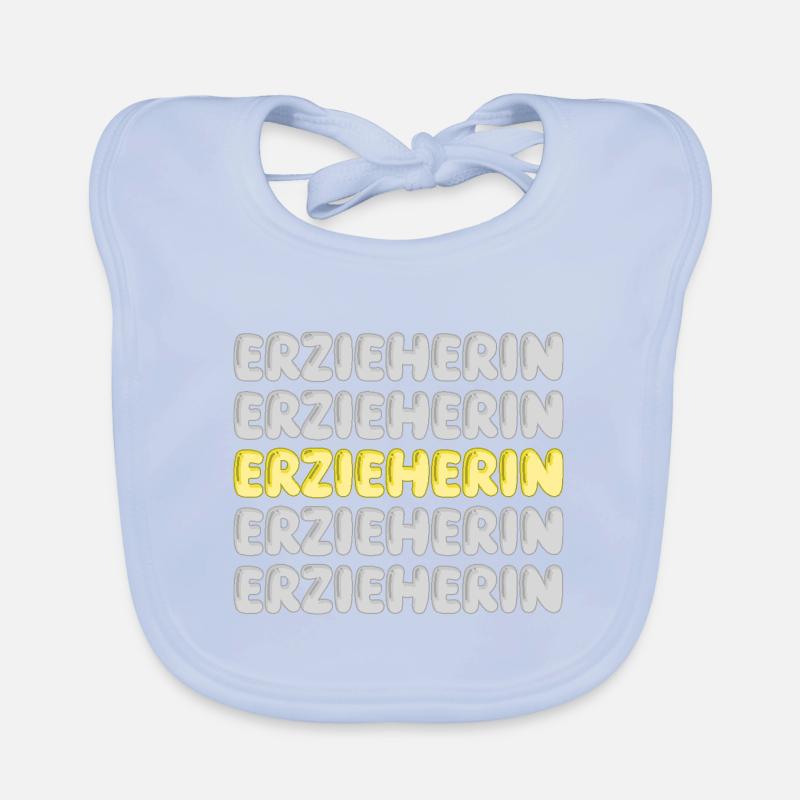 Erzieherin als Arbeit Baby Bio-Lätzchen