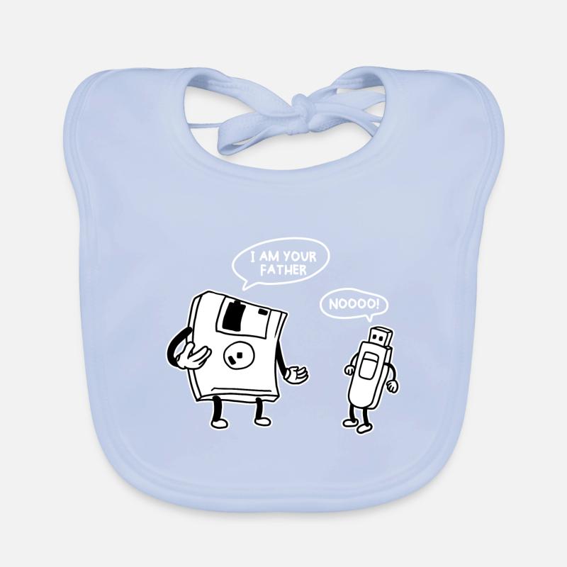 USB Disk Lustig Information Technology Organic Baby Bibs
