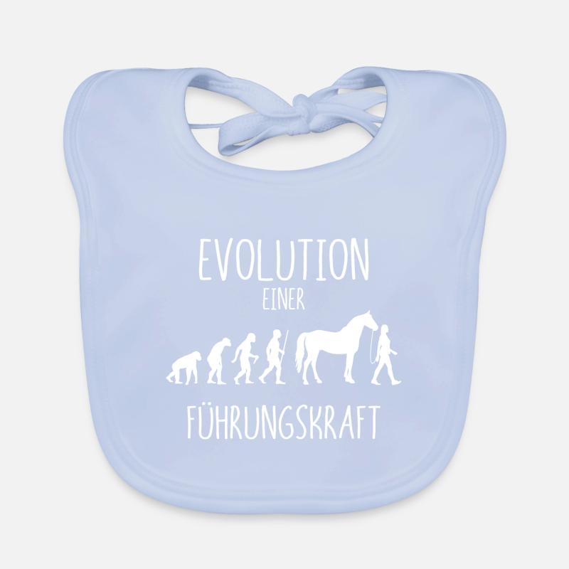 Führungskraft Pferd Baby Bio-Lätzchen