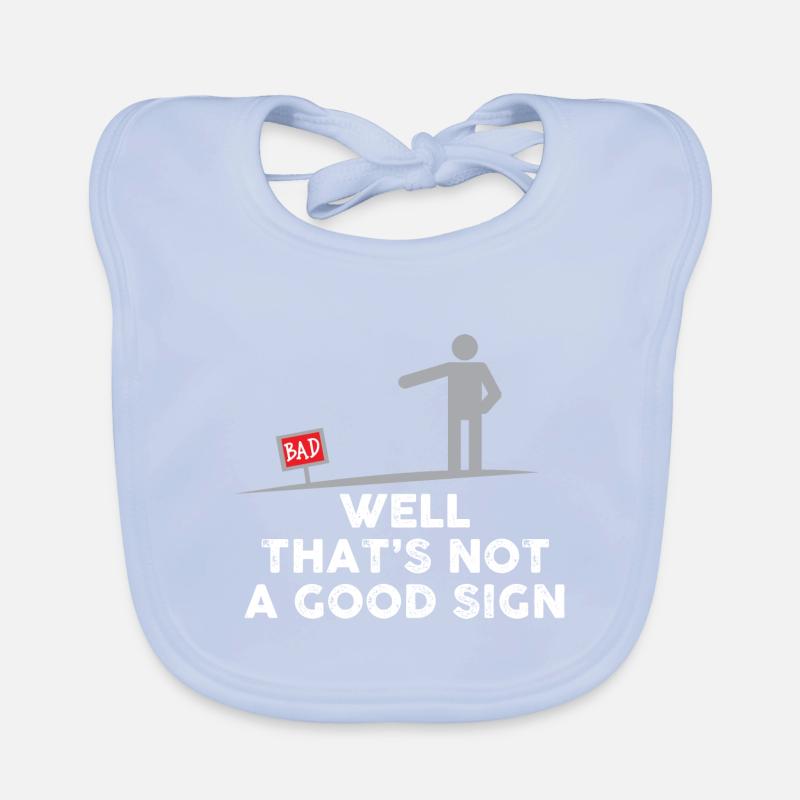 funny text Design for a funny text lovers Baby Bio-Lätzchen