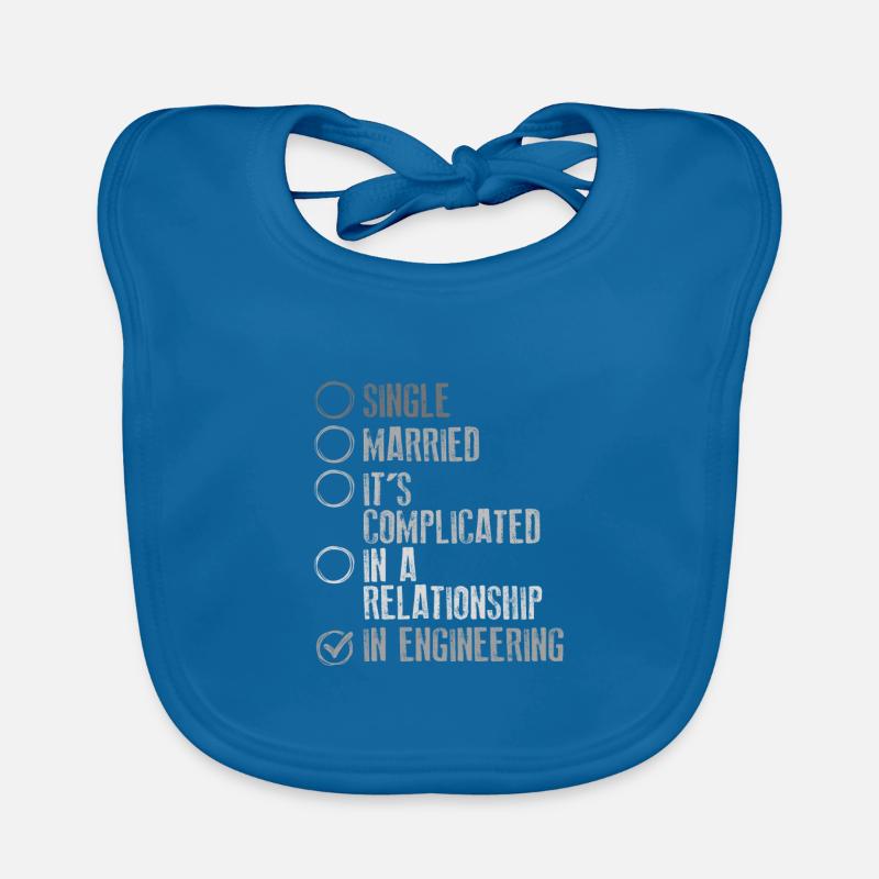 Engineer Gift It's Complicated In Engineering Organic Baby Bibs