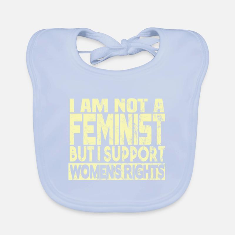 Supports women's rights Organic Baby Bibs
