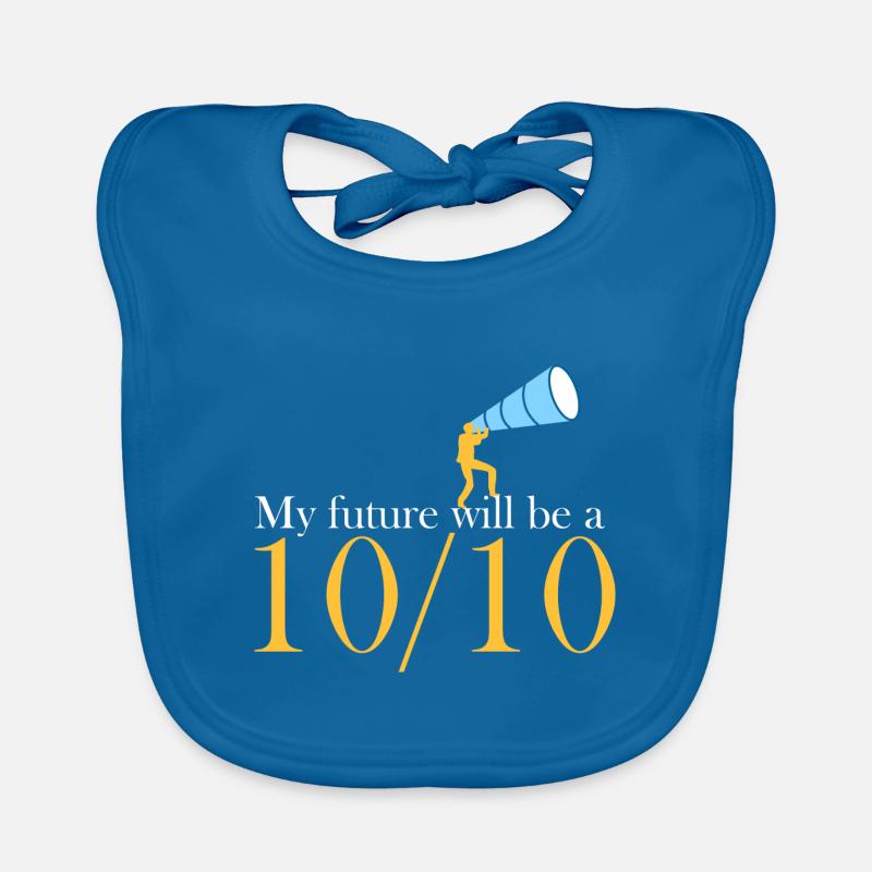 Mon avenir sera un 10/10 Bavoir bio Bébé