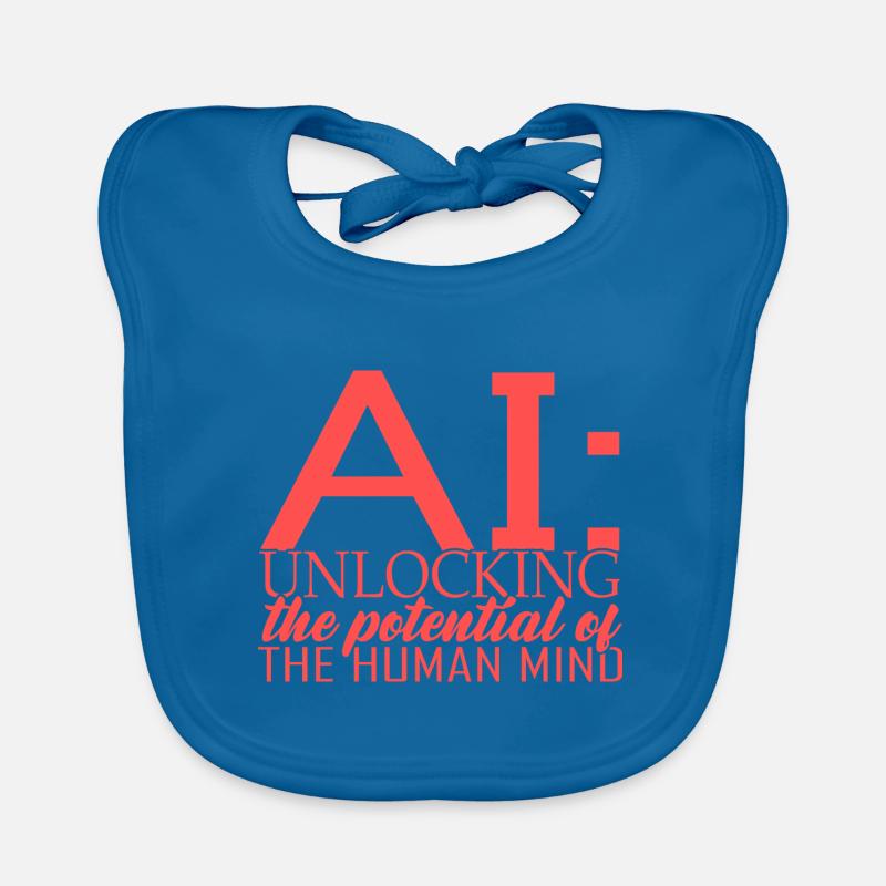 Artificial Intelligence Deep Learning Organic Baby Bibs